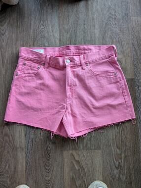 Gap Low Stride Pink Shorts Size 10R/30